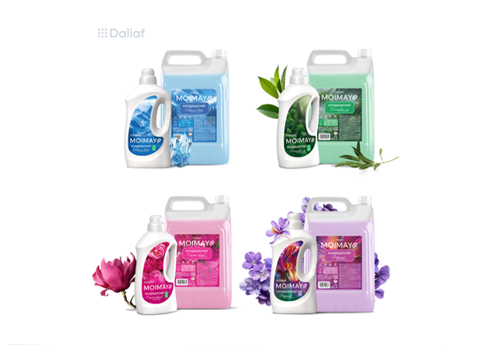 Новинки завода Daliaf: гели для стирки и кондиционеры с авторскими ароматами