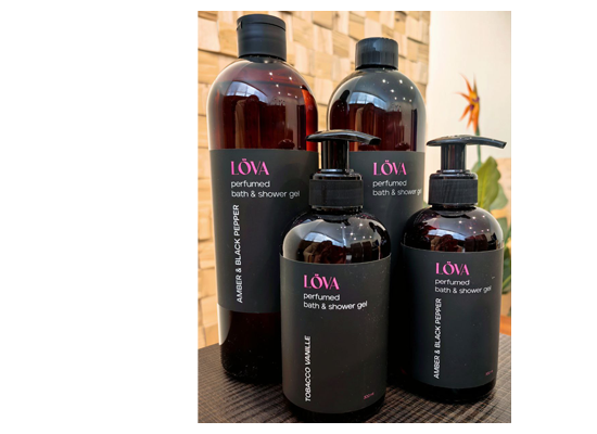 Уход за чувствительной кожей от "Премиум Микс": парфюмированный гель для душа Löva 